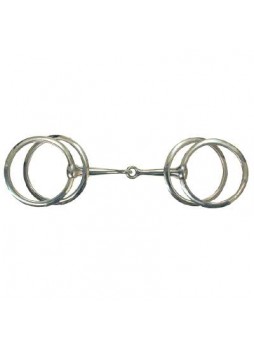 Snaffle Bit 4 Rings